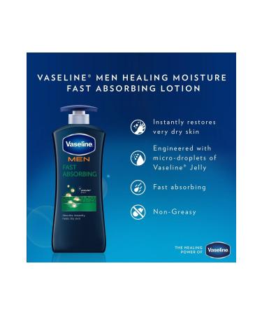 Vaseline Men Fast Absorbing Cream 600 Ml. - Buy Online on GoSupps.com