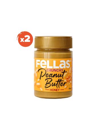 Fellas Honey Peanut Butter 300g X 2