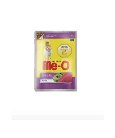 me-o Meo Tuna Adult Cat Pouch Food 80 Gr X 12 Pieces