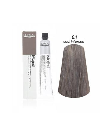 L'oreal Professionnel Loreal Majirel Hair Dye 8.1 Cool Inforced Cold Tones 50ml