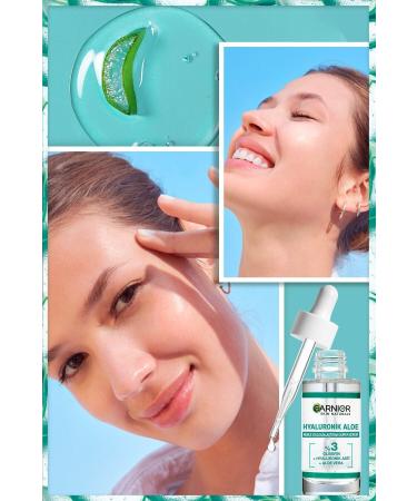 Garnier Hyaluronic Aloe Moisturizing and Plumping Super Serum 30 ml - Buy Online on GoSupps.com