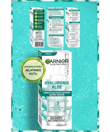Garnier Hyaluronic Aloe Moisturizing and Plumping Super Serum 30 ml - Buy Online on GoSupps.com
