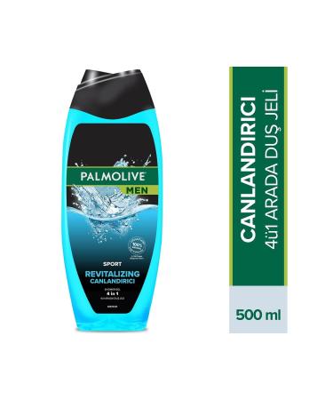 Palmolive Men Sport 4 in 1 Refreshing Shower Gel 500 Ml 2 Pieces - Buy Online on GoSupps.com