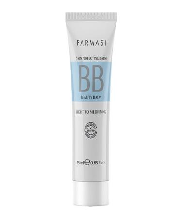 Farmasi Bb Cream Foundation Beauty Balm Light To Medium 02 25 ml