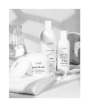 Ziaja Goat Milk Keratin Strengthening Hair Mask 200 ml - Buy Online on GoSupps.com
