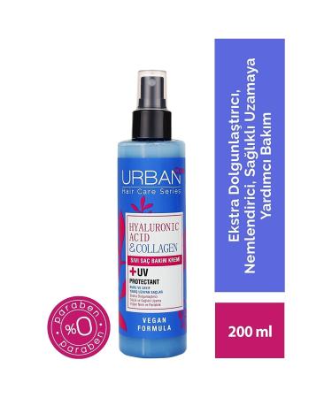 Urban Care Hyaluronic Acid&collagen Liquid Hair Care Cream 200 Ml keykrem4416