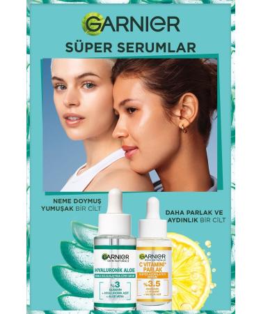 Garnier Hyaluronic Aloe Moisturizing and Plumping Super Serum 30 ml - Buy Online on GoSupps.com