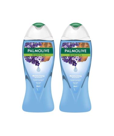 Palmolive Moments Moisturizing Shower Gel with Sandalwood and Lavender Oils 500 Ml 2 Pieces