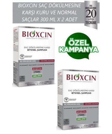 Bioxcin Genesis For Dry And Normal Hair 300 Ml X 2 Pieces