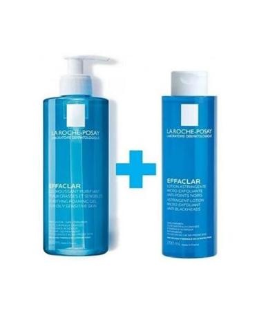 La Roche Posay Effaclar Cleansing Gel 400 Ml Effaclar Micro Peeling Tonic 200 Ml