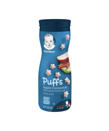 Gerber Puffs Apple Cinnamon Snack 42g