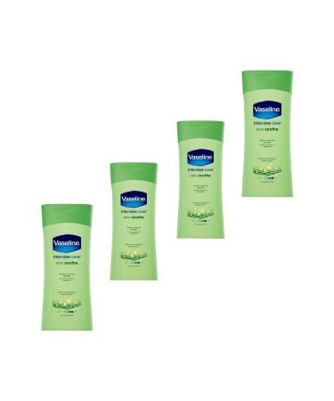 Vaseline Aloe Vera Fresh Body Lotion 200 Ml - Vaseline Intensive Care X 4 Pieces