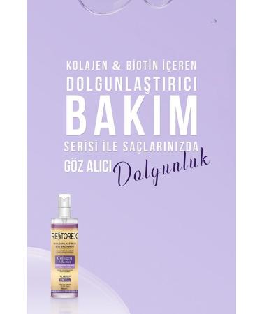 Restorex Volumizing Liquid Hair Conditioner Collagen & Biotin 200 Ml X Quantity - Buy Online on GoSupps.com