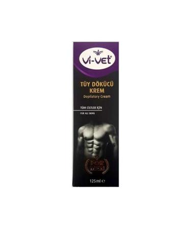 Vi vet Hair Removal Cream All Skin Types Men 125ml
