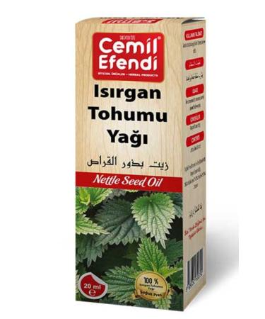 Cemil Efendi Nettle Oil 0 Natural Additive-Free Nettle Oil 20 ml