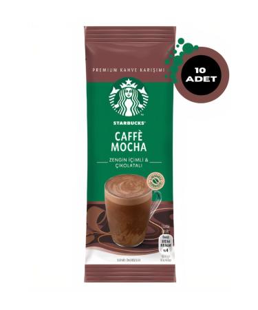 Nestle Starbucks Caffe Mocha Premium Coffee Mix 22 Gr X 10 Pieces