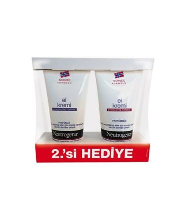 Neutrogena Hand Cream 75 ml Perfumed + 75 ml Unscented