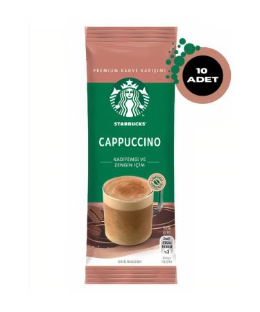 Nestle Starbucks Cappuccino Premium Coffee Mix 14 Gr X 10 Pieces