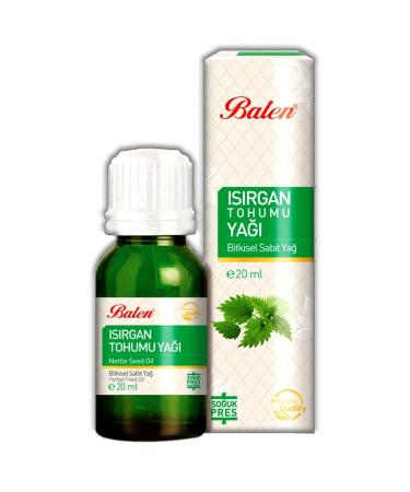 Balen Nettle Seed Oil 20ml Cold Press Gimdes Certified