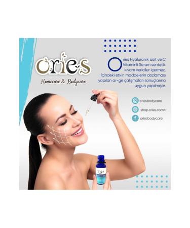 Ories Hyaluronic Acid and Vitamin C Serum 20 Ml - Buy Online on GoSupps.com