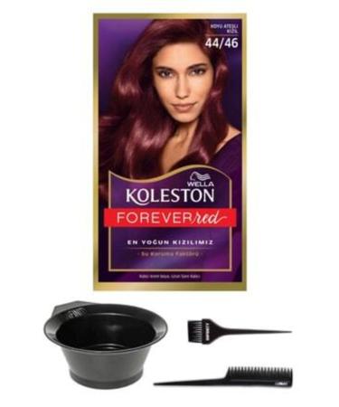 Wella Dark Fiery Red Kit Paint 44.46 And Painting Set
