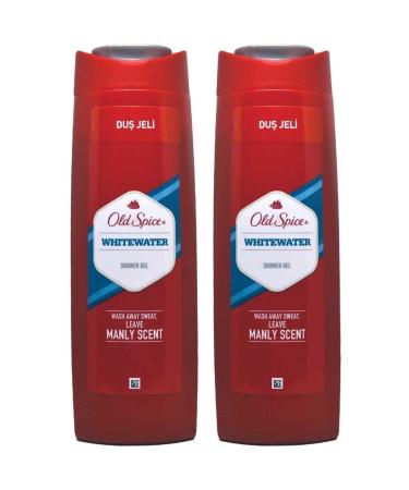 Old Spice Shower Gel Whitewater 400 ml X 2 Pieces