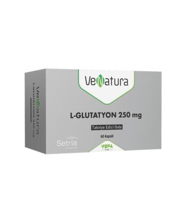 Venatura L-glutathione 250mg 60 Capsules