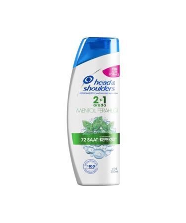 Head & Shoulders Menthol Freshness 2in1 Anti-Dandruff Shampoo 350ml - Buy Online on GoSupps.com