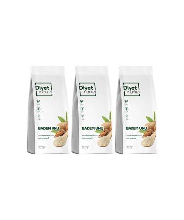 D YET MARKET Gluten Free Almond Flour 250 gr 3 Packs