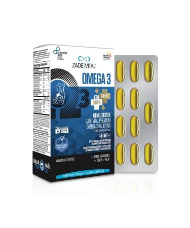 ZADEV TA Omega 3 Fish Oil 45 Capsules