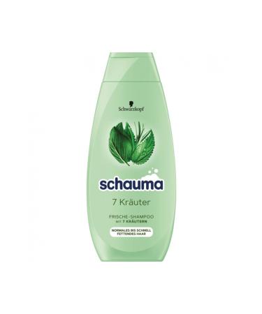 Schwarzkopf Vegan Schauma 7 Krauter Shampoo 400 Ml