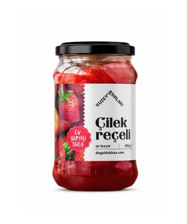 NATURAL DUKKAN Natural Strawberry Jam (430 GR)