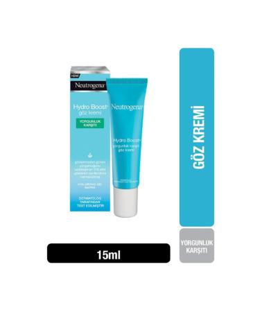 Neutrogena Hydro Boost Eye Care Cream 15 Ml - Buy Online on GoSupps.com