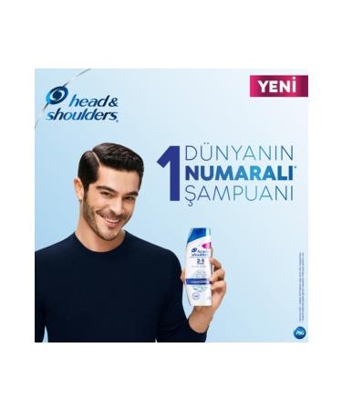 Head & Shoulders Menthol Freshness 2in1 Anti-Dandruff Shampoo 350ml - Buy Online on GoSupps.com