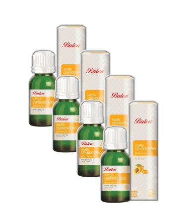 Balen Apricot Kernel Oil 20ml * 4 Cold Press Gimdes Certified
