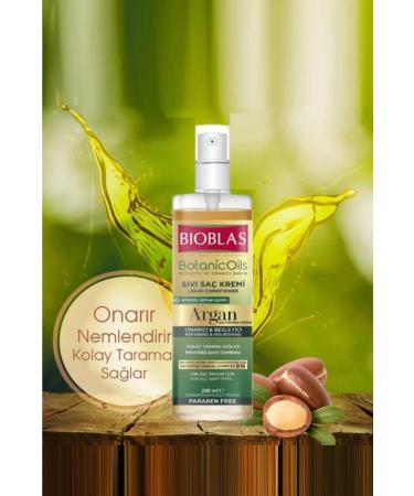Bioblas Argan Care Oil 100 Ml & Argan Liquid Hair Conditioner 200 Ml - Buy Online on GoSupps.com