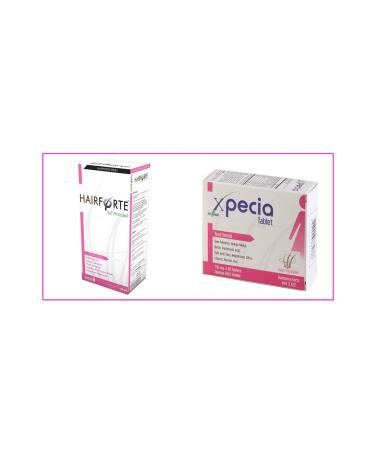 Hairforte Spray Women 60 Ml +xpecia Women 60 Tablets Hair Care Package - Buy Online on GoSupps.com