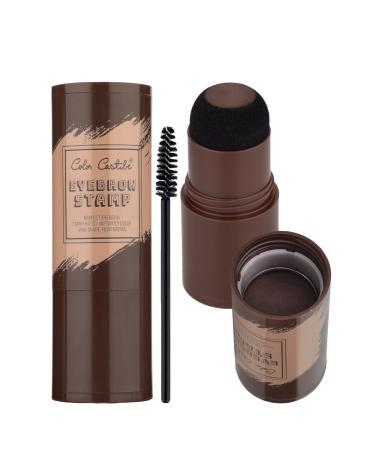 Tikatti Color Castle Brow Stamper Brow Powder Dark Brown