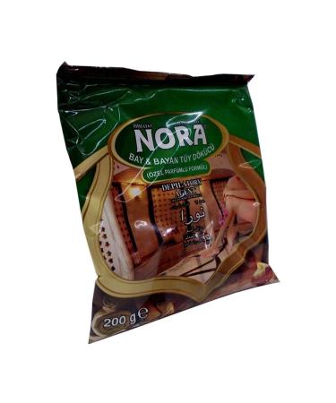 Nora Hair Removal Powder 200gr 6 Pieces And Fiber - Buy Online on GoSupps.com