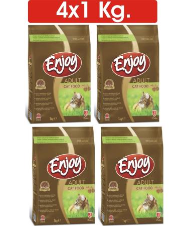 Enjoy Adult Cat Dry Food with Chicken (4x1) Kg.