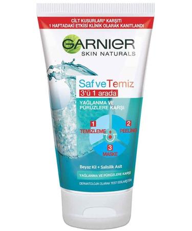 Garnier Pure & Clean 3 in 1 Peeling 150 ml