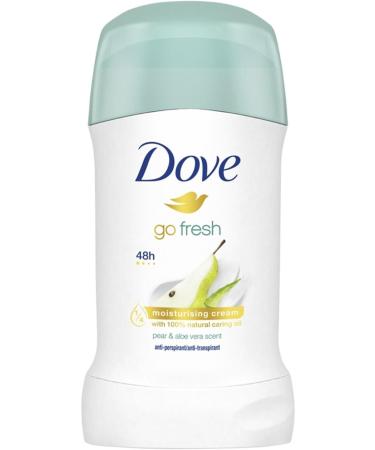 Dove Go Fresh Aloe Vera & Pear Antiperspirant Women Deodorant Stick 40 Ml