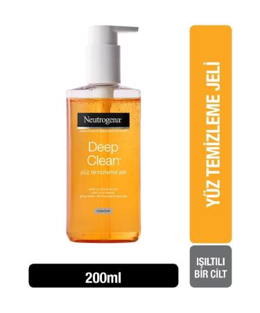 Neutrogena Deep Clean Facial Cleansing Gel 200 ml Make-Up Remover - Buy Online on GoSupps.com