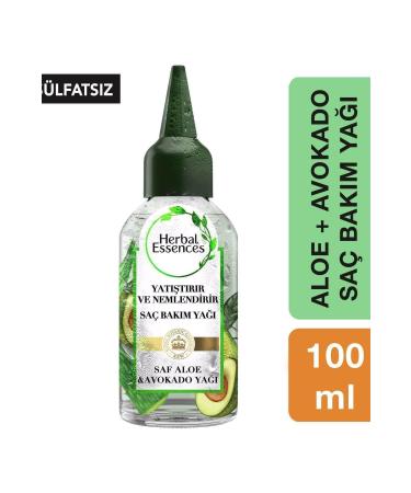 Herbal Essences Brand: Aloe & Avocado Hair Care Oil 100 Ml Category: Hair Serum and Oil - Buy Online on GoSupps.com