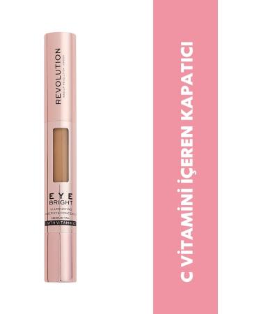 Revolution Bright Eye Concealer Deep Tan