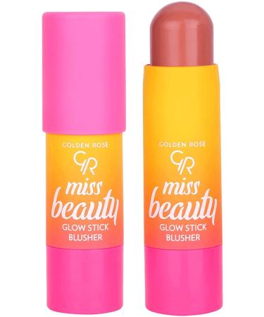 Golden Rose Brand: Miss Beauty Glow Stick Blush No:02 Dusty Rose Category: Blush