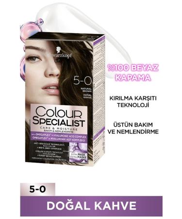 Schwarzkopf Natural Brown Hair Dye Color Specialist No: 5.0 - Buy Online on GoSupps.com