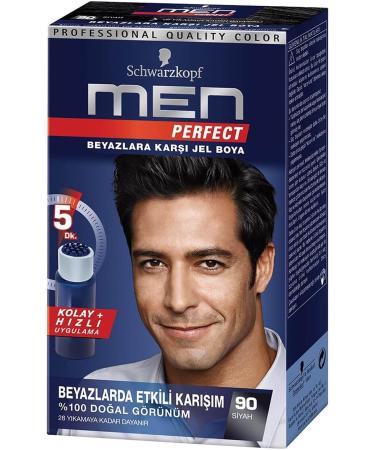 Schwarzkopf Brand: Men Perfect Hair Dye Black 90 50 Ml Category: Hair Dye