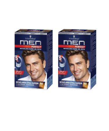 Schwarzkopf Men Paint Schwarzkopf Perfect 50 Number 2 Pieces