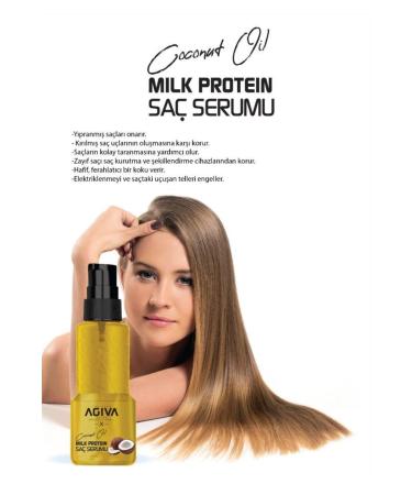 Agiva Coconut Oil Repair Hair Serum 100ml - Buy Online on GoSupps.com